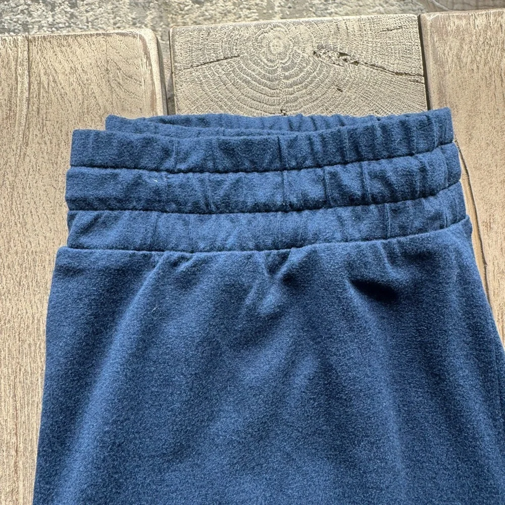 Vuori Halo Essential Wide Leg Pant Small Short Blue Coastal Heather - Picture 8 of 8